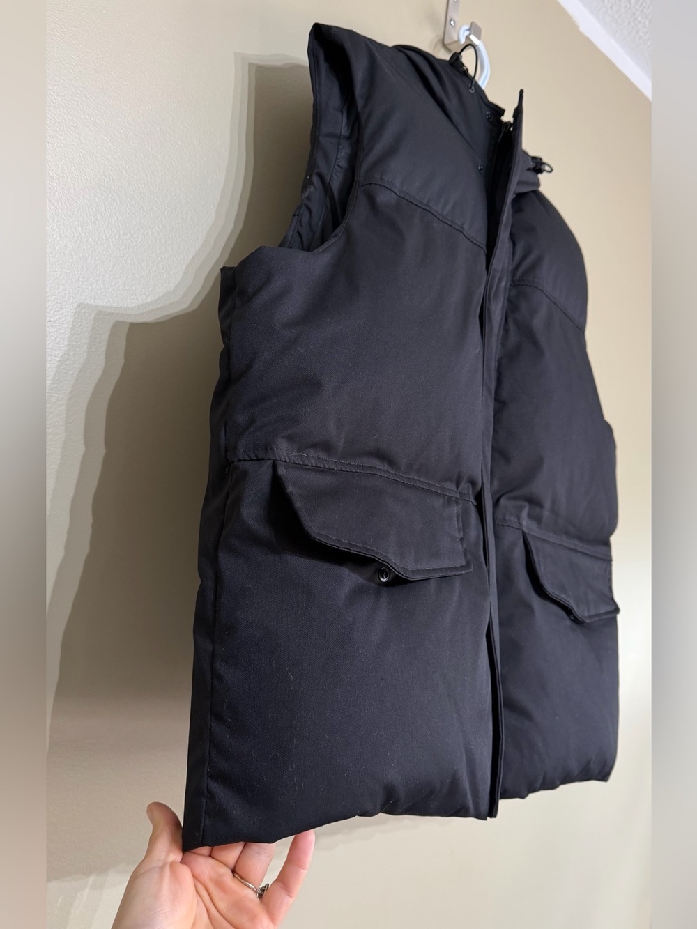 Zara Hooded Puffer Vest - Picture 8 of 11